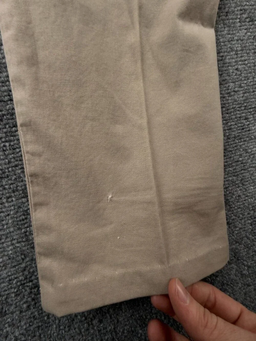 NWD NWT Banana Republic 32x32 Dawson Chino Beige Cotton Pants Adult Flat Front